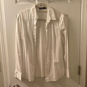 The Limited Classic White Blouse